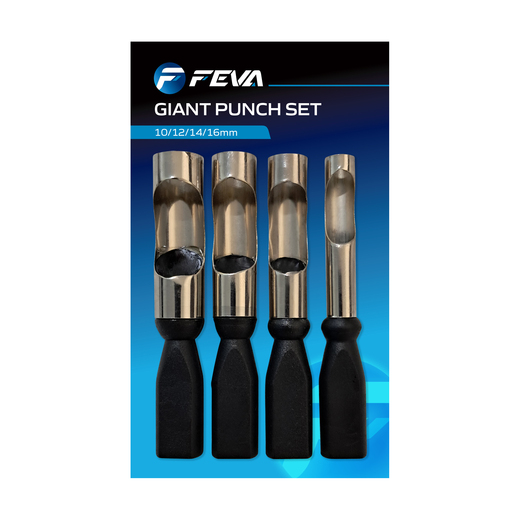 FEVA Giant Punch Set 10,12,14 and 16mm